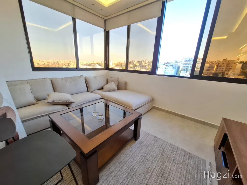 Luxury Furnished Rooftop Apartment for Rent – Abdoun - Image 1