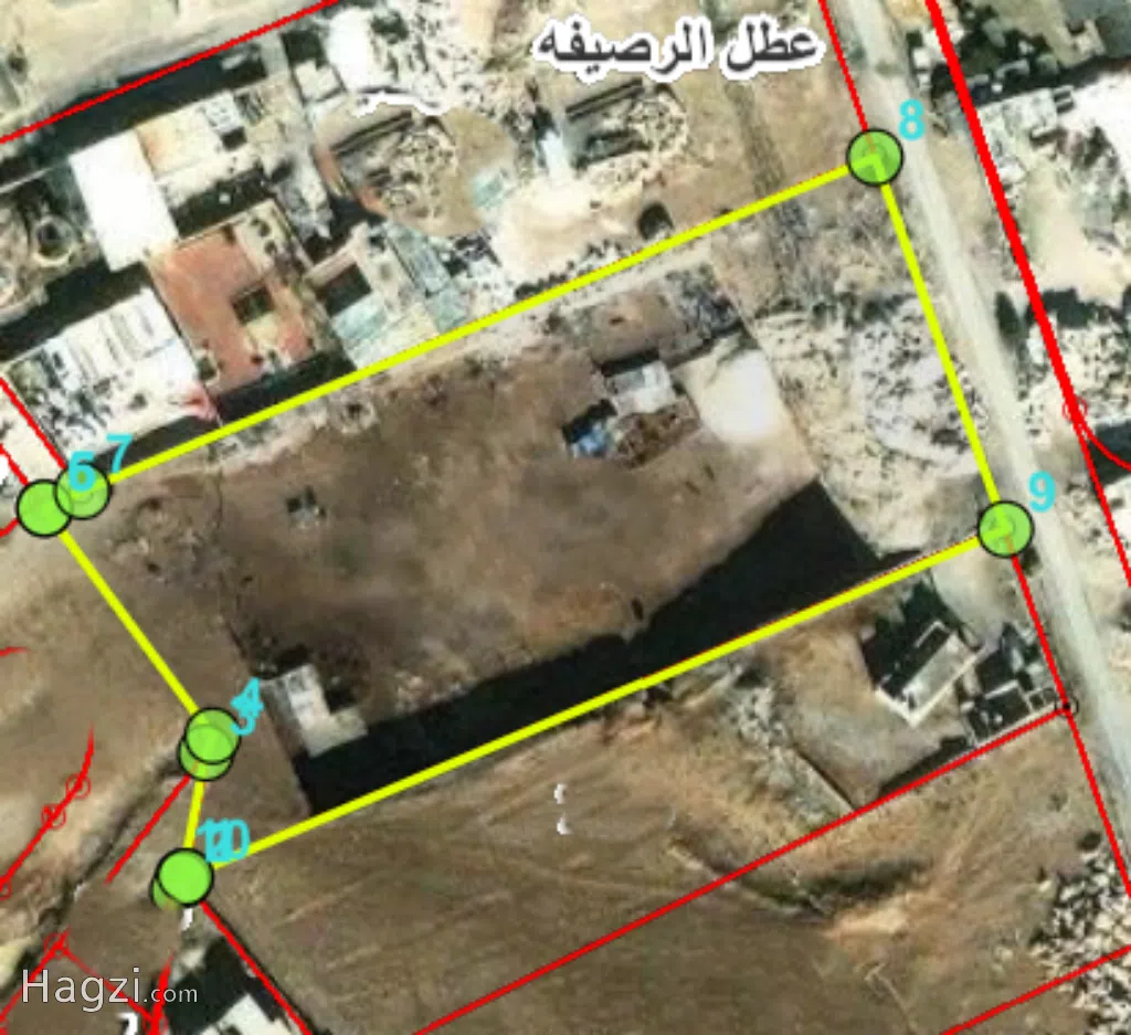 قطعة أرض للبيع في المنطقة الصناعية بالقرب من جسر الفوسفات - Image 1