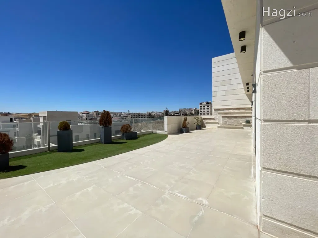 Semi-Furnished Rooftop Apartment for Rent – Abdoun - Image 1