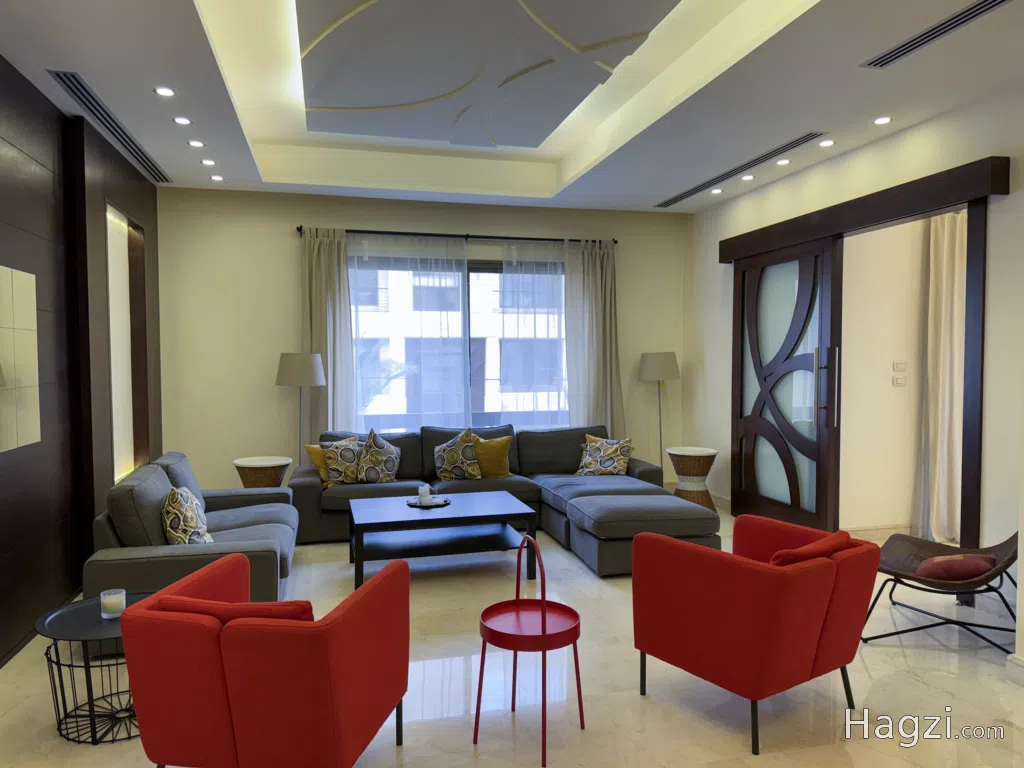 Three bedroom apartment for rent in Abdoun - Image 1