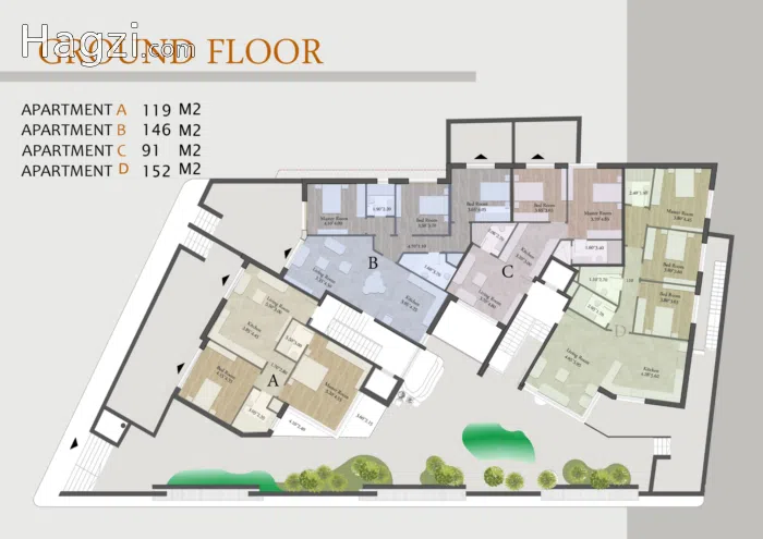 Luxury Residential Apartments in Jabal Al-Weibdeh, Amman - Secondary Image 2