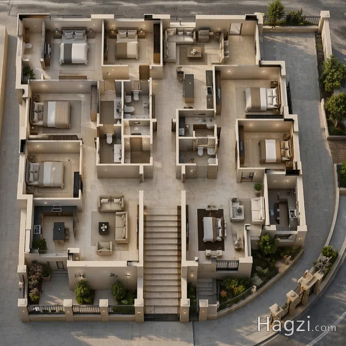 شقة سمارت فاخرة للبيع في عبدون – قيد الإنشاء (موقع استثماري ذكي) ( Property 49270 )-165125 - Secondary Image 2