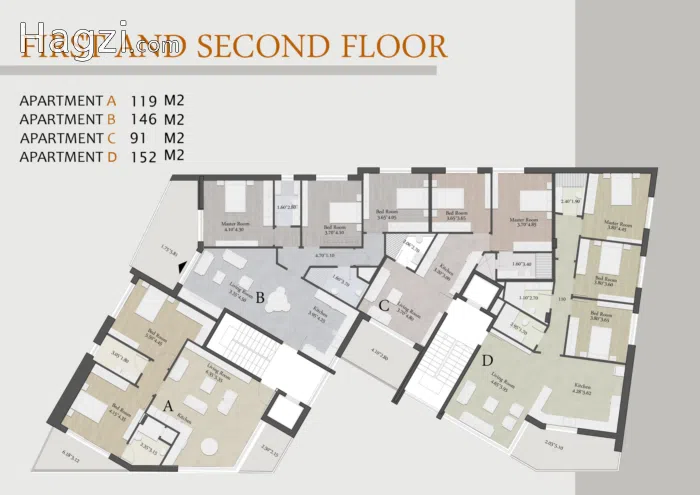 Luxury Residential Apartments in Jabal Al-Weibdeh, Amman - Secondary Image 3