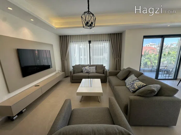 Furnished Three Bedrooms Apartment for Rent in Abdoun - Secondary Image 2