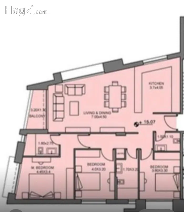 unfurnished apartment for sale - Secondary Image 1