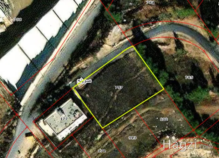 land for sale in Arqoub Khalda 2106sqm - Secondary Image 1