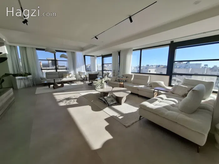 Modern rooftop with breathtaking panoramic scenery