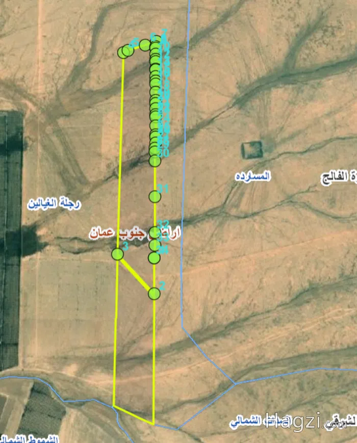 land for sale in alqnaitrah 397362sqm - Secondary Image 1