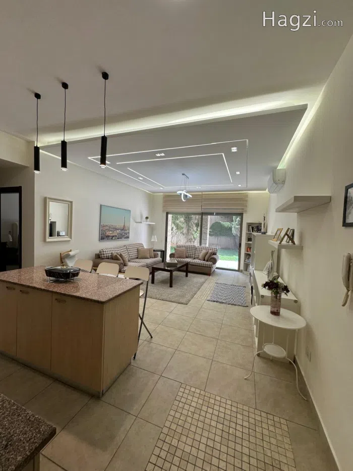 Super Lux Furnished Ground Floor Apartment with Garden in Abdoun – Near US Embassy